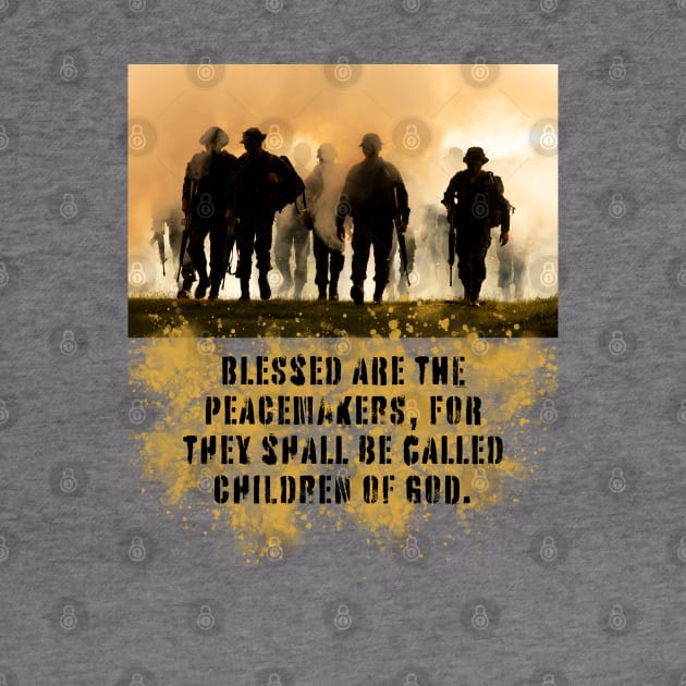 Blessed Are The Peacemakers by threadsjam